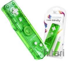 Wii Remote Controller - Rock Candy Green